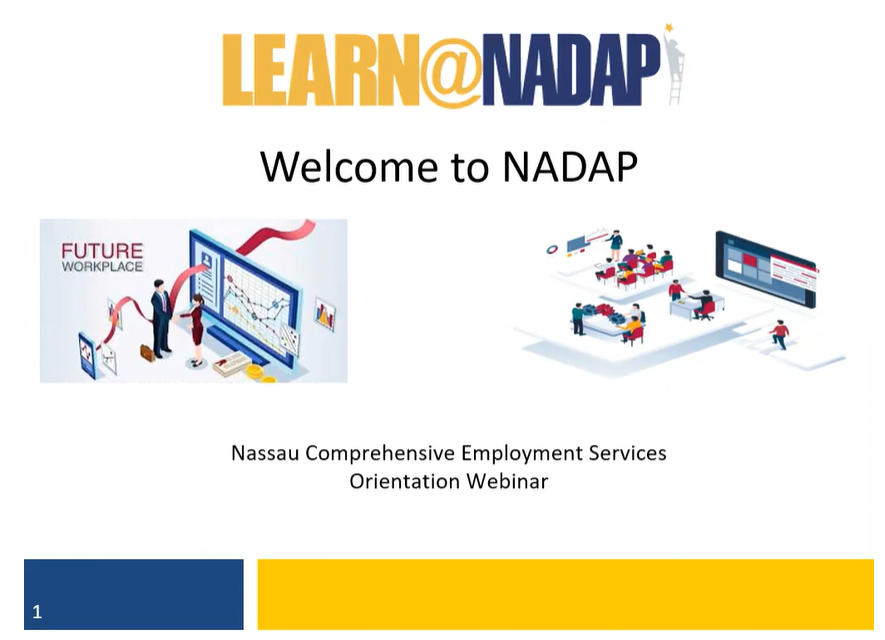 Learn@NADAP: All courses