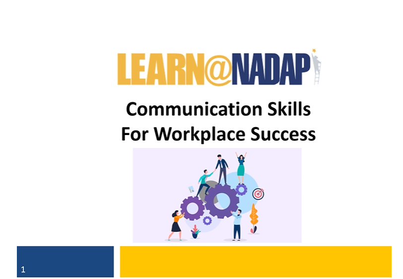 Learn@NADAP: All courses